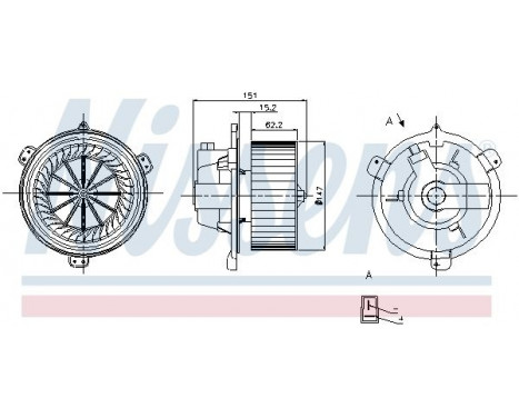 stove fan 87056 Nissens, Image 6