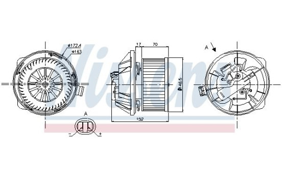 stove fan 87065 Nissens, Image 6