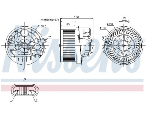 stove fan 87091 Nissens, Image 6