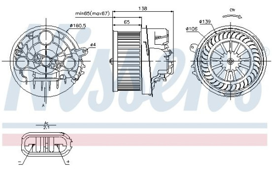 stove fan 87091 Nissens, Image 6