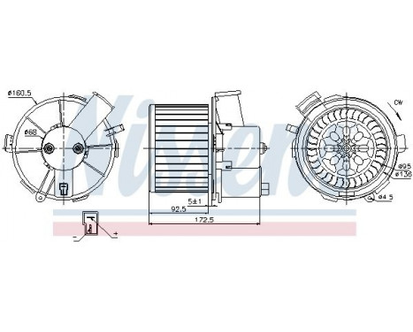 stove fan 87092 Nissens, Image 6