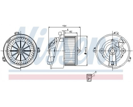 stove fan 87129 Nissens, Image 3