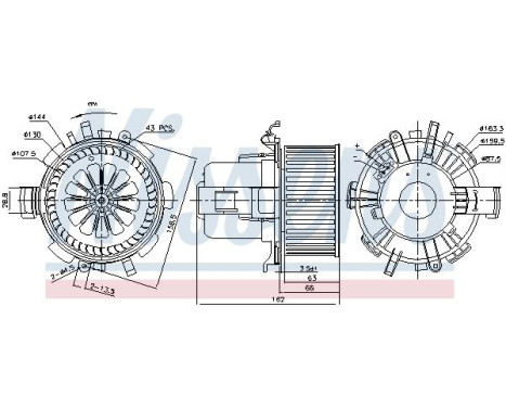 stove fan 87180 Nissens, Image 6