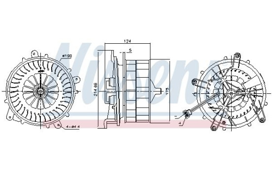 stove fan 87217 Nissens, Image 6