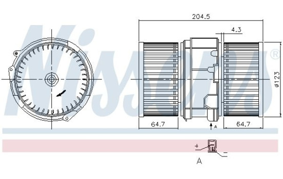stove fan 87357 Nissens, Image 6