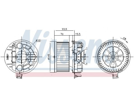 stove fan 87383 Nissens, Image 5