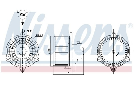 stove fan 87388 Nissens, Image 5