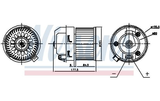stove fan 87399 Nissens, Image 6