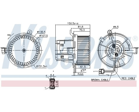 stove fan 87406 Nissens, Image 6