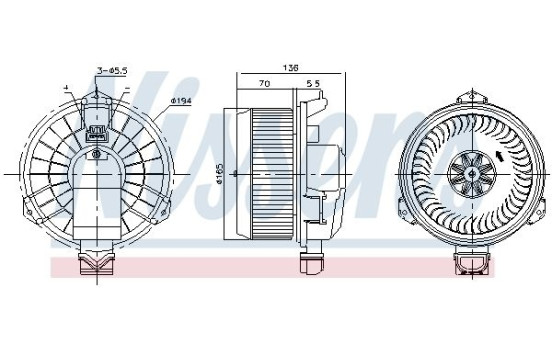 stove fan 87419 Nissens, Image 6