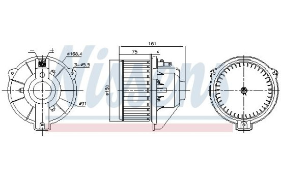 stove fan 87429 Nissens, Image 5