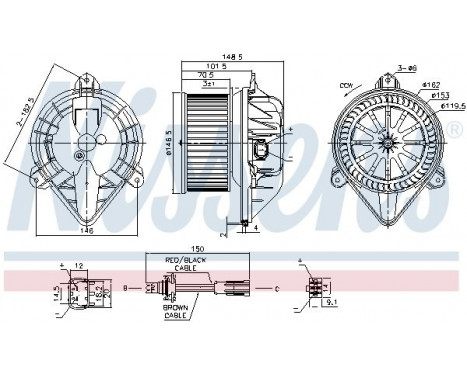 stove fan 87432 Nissens, Image 7