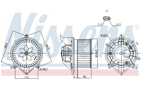 stove fan 87433 Nissens, Image 5