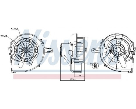 stove fan 87435 Nissens, Image 6