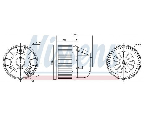 stove fan 87489 Nissens, Image 6