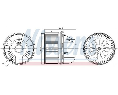 stove fan 87492 Nissens, Image 6