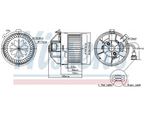 stove fan 87704 Nissens, Image 7