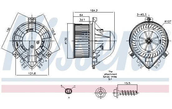stove fan 87711 Nissens, Image 6