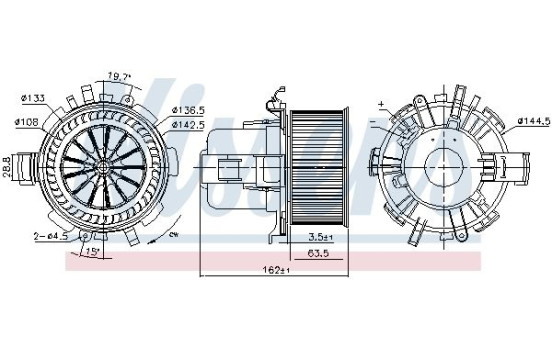 stove fan 87763 Nissens, Image 6