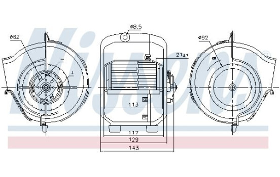 stove fan 87768 Nissens, Image 6