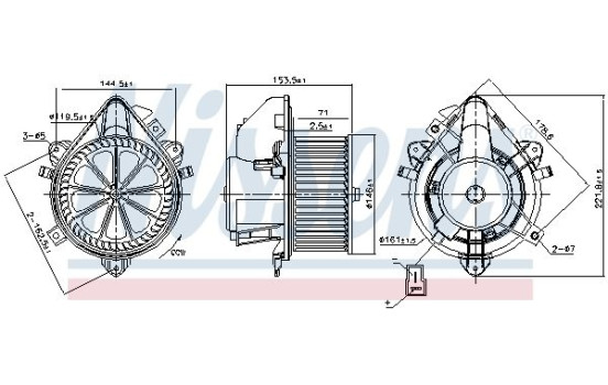 stove fan 87788 Nissens, Image 6