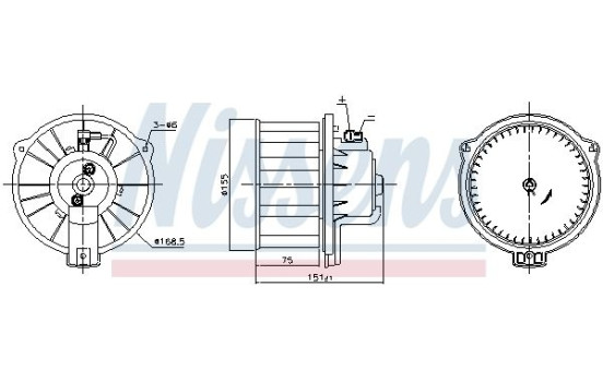 stove fan 87796 Nissens, Image 6