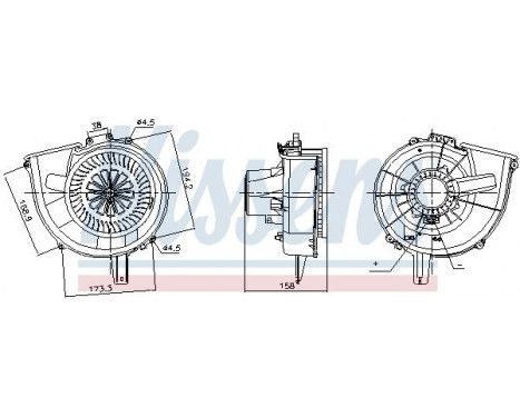 stove fan 87812 Nissens, Image 5