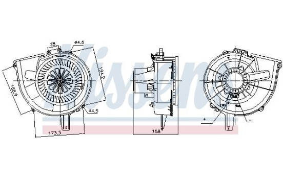 stove fan 87812 Nissens, Image 5