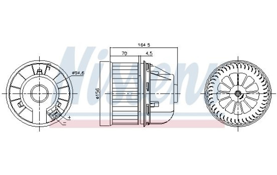 stove fan 87818 Nissens, Image 6