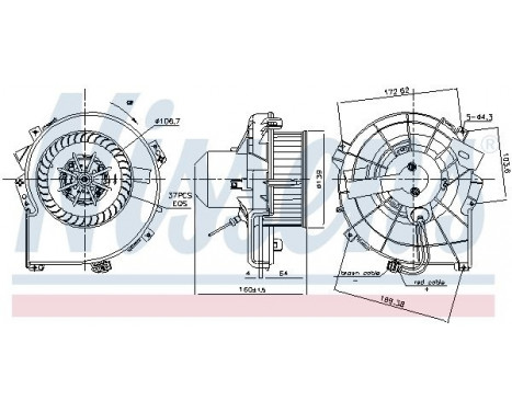 stove fan 87836 Nissens, Image 5