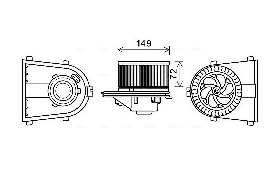 stove fan AI8378 Ava Quality Cooling