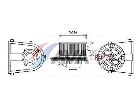 stove fan AI8378 Ava Quality Cooling