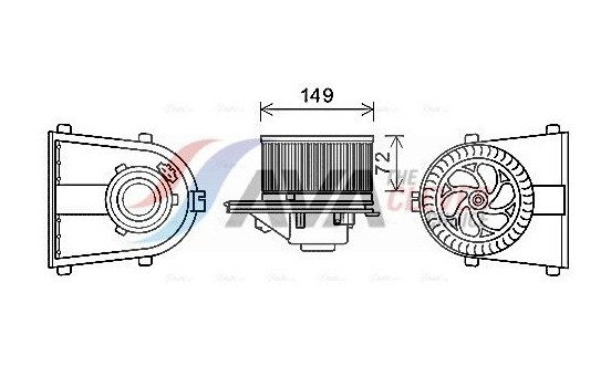 stove fan AI8378 Ava Quality Cooling