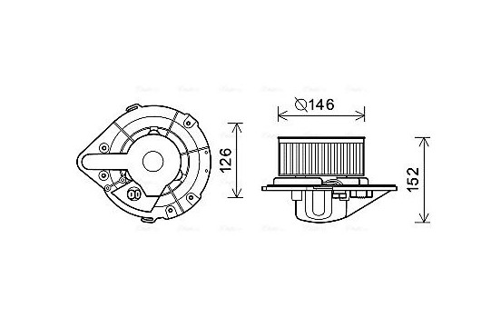 stove fan AI8501 Ava Quality Cooling