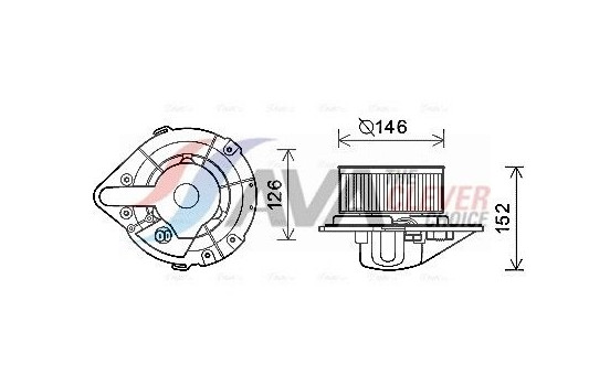 stove fan AI8501 Ava Quality Cooling