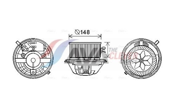 stove fan BW8462 Ava Quality Cooling