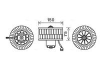 stove fan BW8485 Ava Quality Cooling