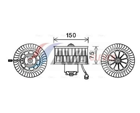 stove fan BW8485 Ava Quality Cooling