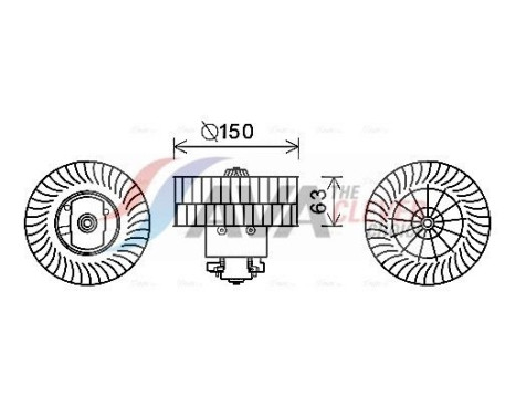 stove fan BW8488 Ava Quality Cooling