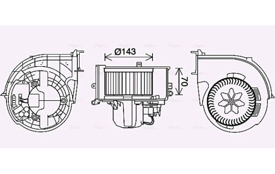 stove fan BW8574 Ava Quality Cooling