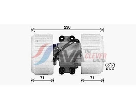 stove fan BW8614 Ava Quality Cooling, Image 2