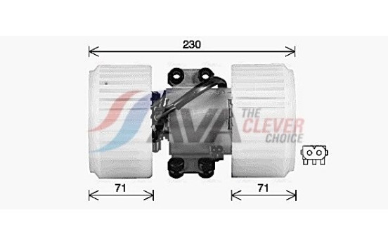 stove fan BW8614 Ava Quality Cooling, Image 2