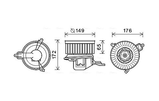 stove fan CN8291 Ava Quality Cooling