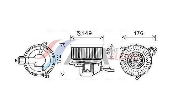 stove fan CN8291 Ava Quality Cooling