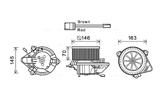 stove fan CN8294 Ava Quality Cooling