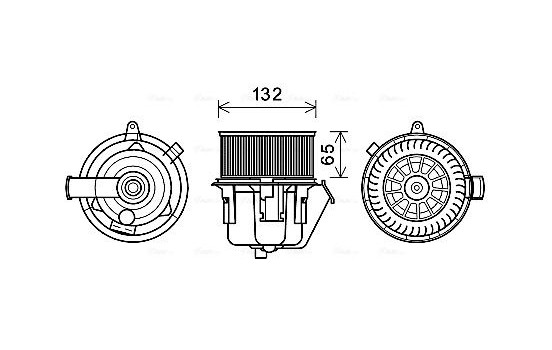 stove fan CN8297 Ava Quality Cooling