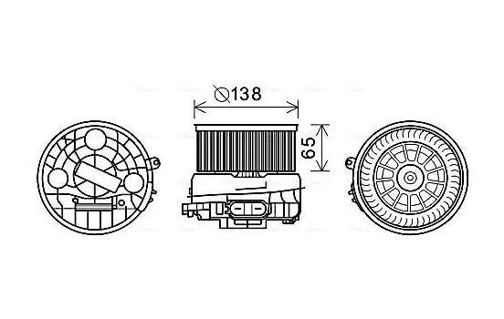 stove fan CN8303 Ava Quality Cooling