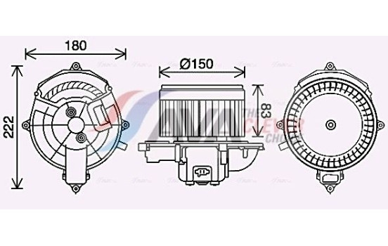 stove fan CN8310 Ava Quality Cooling
