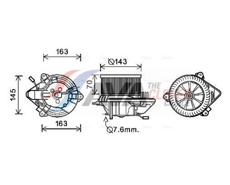 stove fan CN8508 Ava Quality Cooling