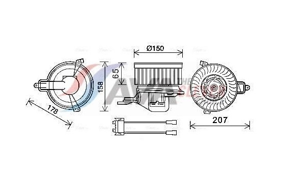 stove fan CN8511 Ava Quality Cooling